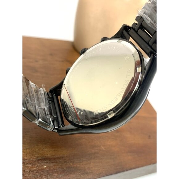 Fossil Men's Watch BQ2365 Fenmore Quartz Black Dial Stainless Steel 44mm - Picture 7 of 14